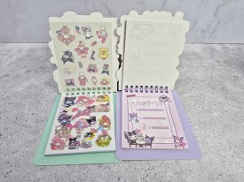 Libreta con stickers 